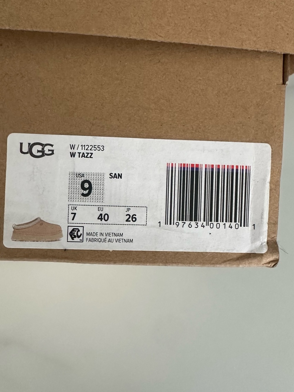 UGG W Tazz Slip-On Clog - Sand - Picture 2 of 7
